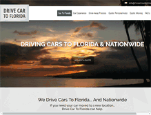 Tablet Screenshot of drivecartoflorida.com